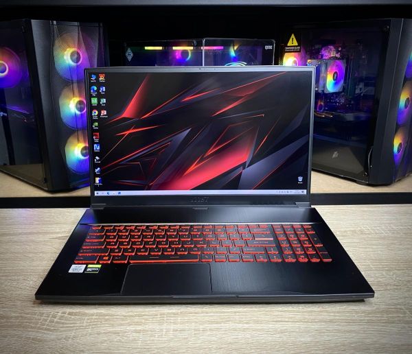 Ноутбук MSI GF-75 ( 17* ) I5-10300H 16Gb 512SSD GTX1650 144Hz Б/В