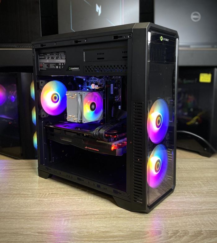 Ігровий ПК Ryzen 5 5500/16Gb/120SSD+1Tb/RX5700-8Gb