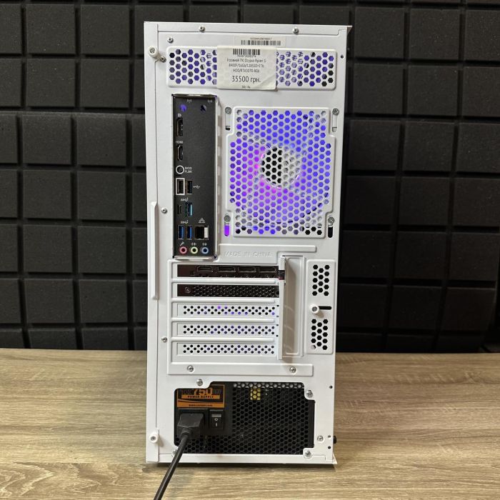 Ігровий ПК Ocypus Ryzen 5 8400F/16Gb/120SSD+1Tb HDD/RTX3070-8Gb Б/В