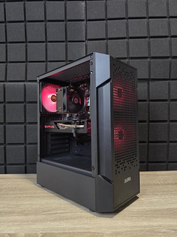 Ігровий ПК AURA Ryzen 5 3600/16Gb/120SSD+1Tb HDD/RX5600XT-6Gb Б/В
