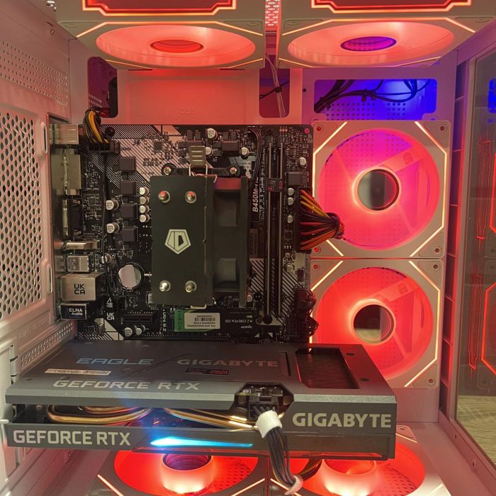 ПК Gamemax Infinity White ryzen 5 5500/16GB/512SSD/RTX3060Ti-8Gb