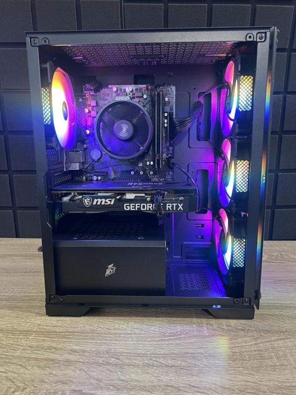 ПК Ігровий Ryzen 5 5500/16GB/960SSD/RTX3060Ti-8GB Б/В