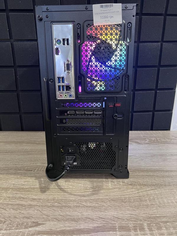 ПК Ігровий Ryzen 5 5500/16GB/960SSD/RTX3060Ti-8GB Б/В