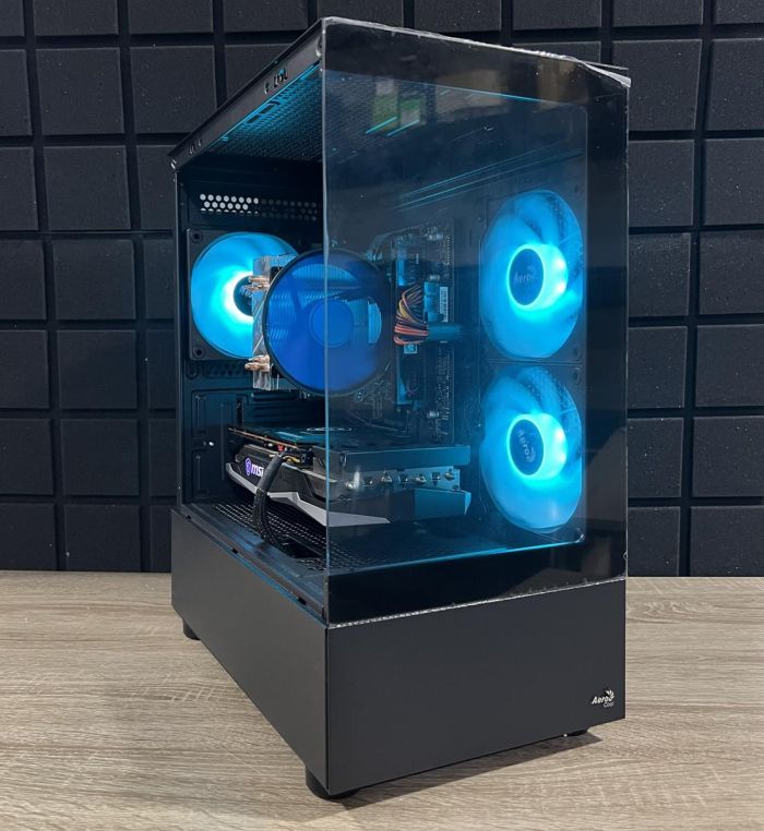 ПК AERO Ryzen 5 3600/16Gb/120SSD+1Tb/RX6600XT-8Gb Б/В