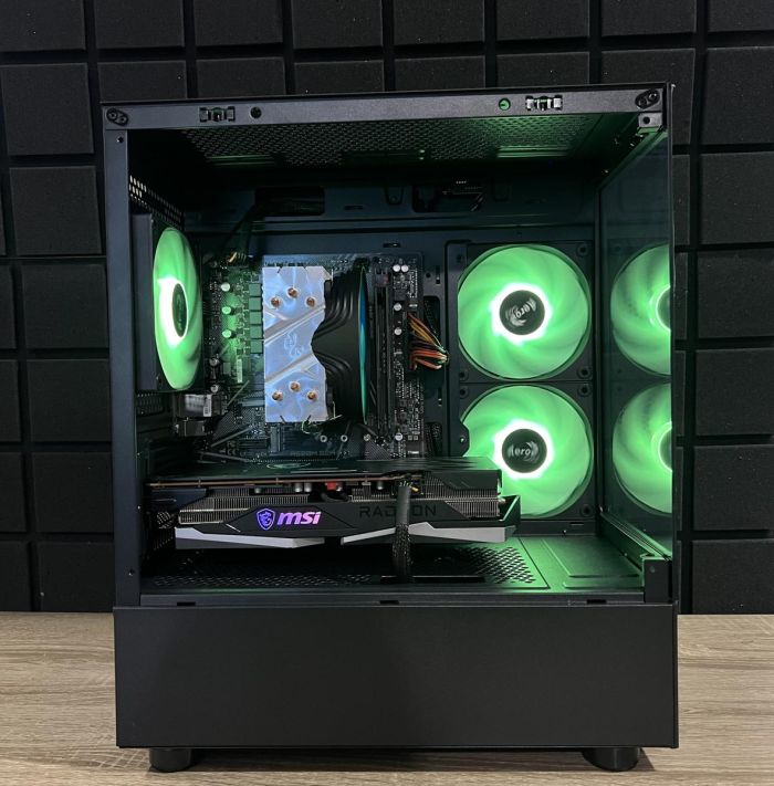 ПК AERO Ryzen 5 3600/16Gb/120SSD+1Tb/RX6600XT-8Gb Б/В