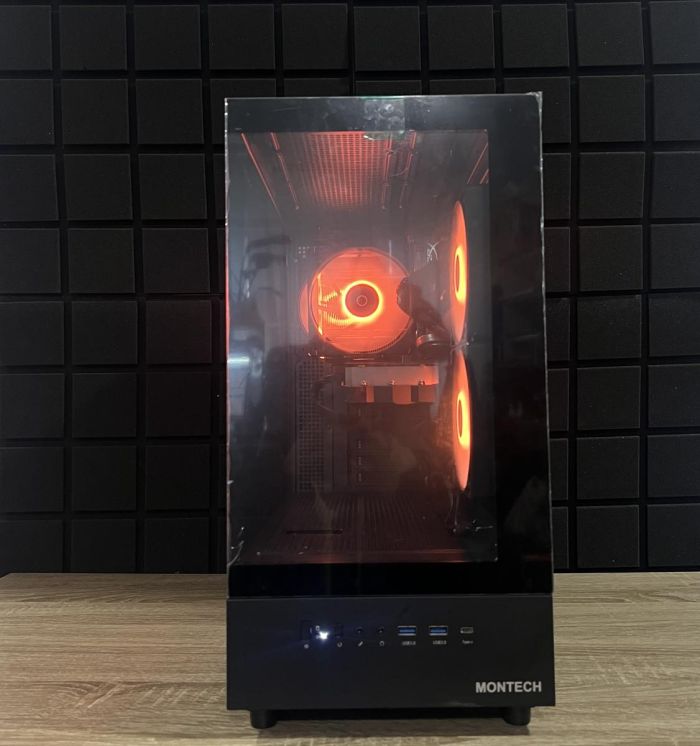 ПК MONTECH Ryzen 7 5700X/32Gb/128SSD+2Tb HDD/RTX3060Ti-8GB Б/В