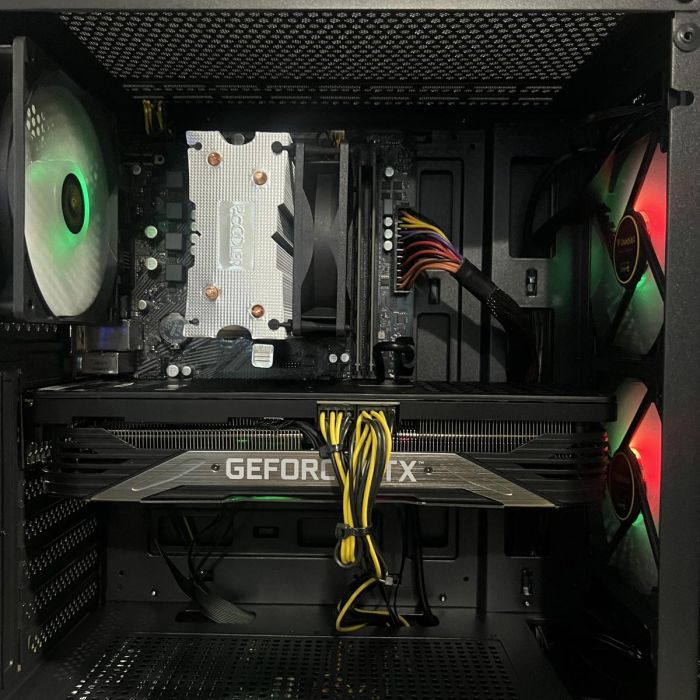 ПК AURA GC7 Ryzen 5 5600/16GB/128SSD+1TbHDD/RTX3070-8GB Б/В