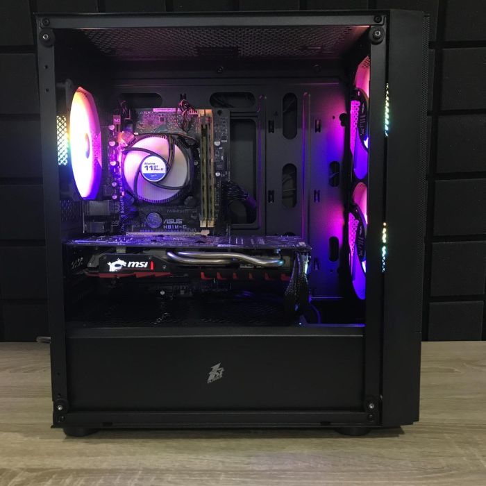 ПК FIREBASE i5-4570/16Gb/120SSD+500HDD/RX470-4Gb Б/В