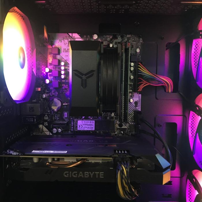 ПК FIREBASE Ryzen 5 2600/16Gb/512SSD/GTX1660Super Б/В