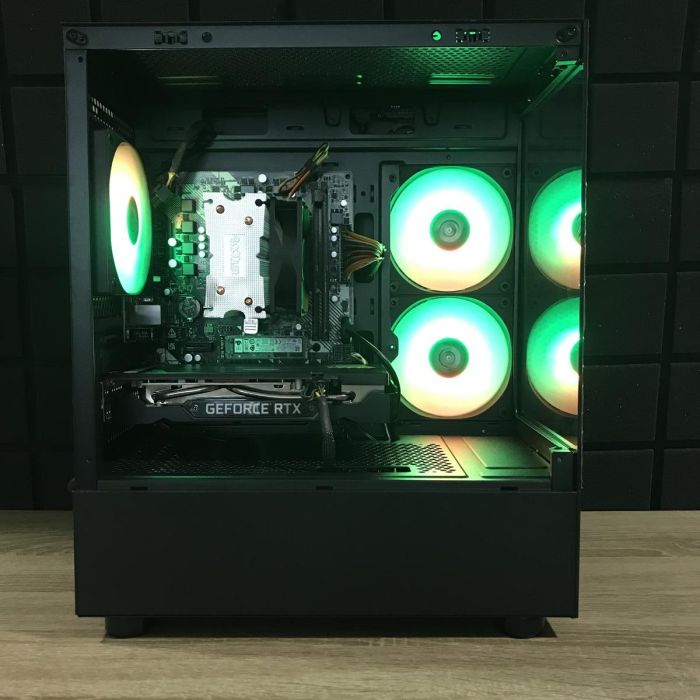 ПК AERO Ryzen 5 3500X/16Gb/120SSD+1Tb HDD/RTX2060Super-8Gb Б/В