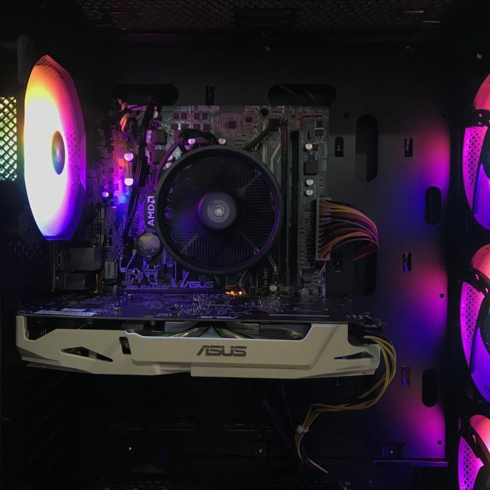 ПК 1stPlayer X5-BK Ryzen 5 1600/16GB/120SSD+500HDD/GTX1060-3GB Б/В