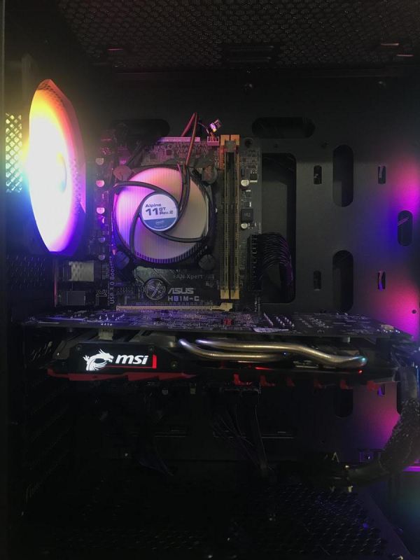 ПК 1stPlayer X5-BK i5-4570/16Gb/120SSD+500HDD/RX470-4Gb Б/В