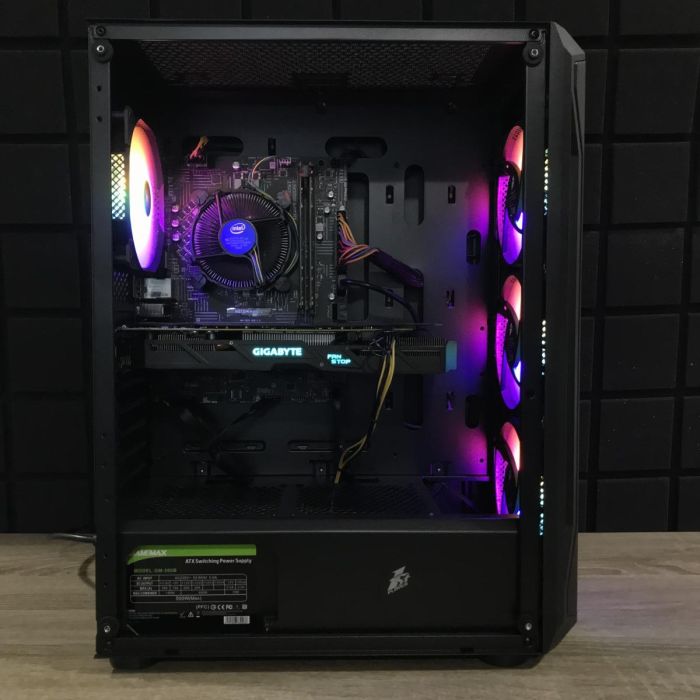 ПК 1stPlayer i3-10100F/16GB/128SSD+1TbHDD/GTX1060-3GB Б/В