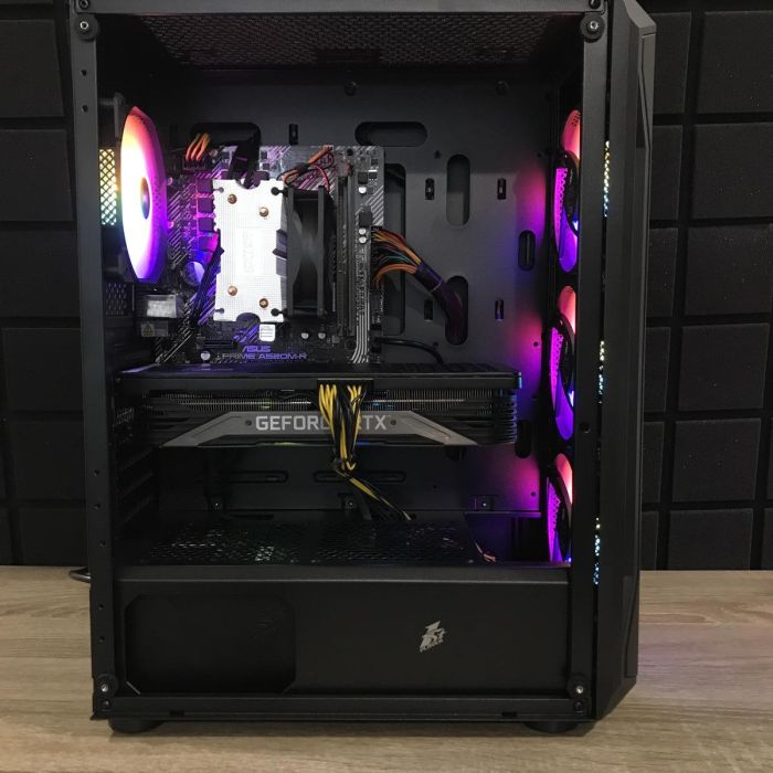 ПК 1stPlayer X5-BK-4F1 Ryzen 5 5600/16GB/256SSD+1TBHDD/RTX3070-8GB Б/В