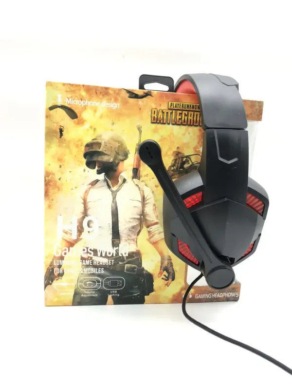 Навушники ігрові BATTLEGROUNDS H9T