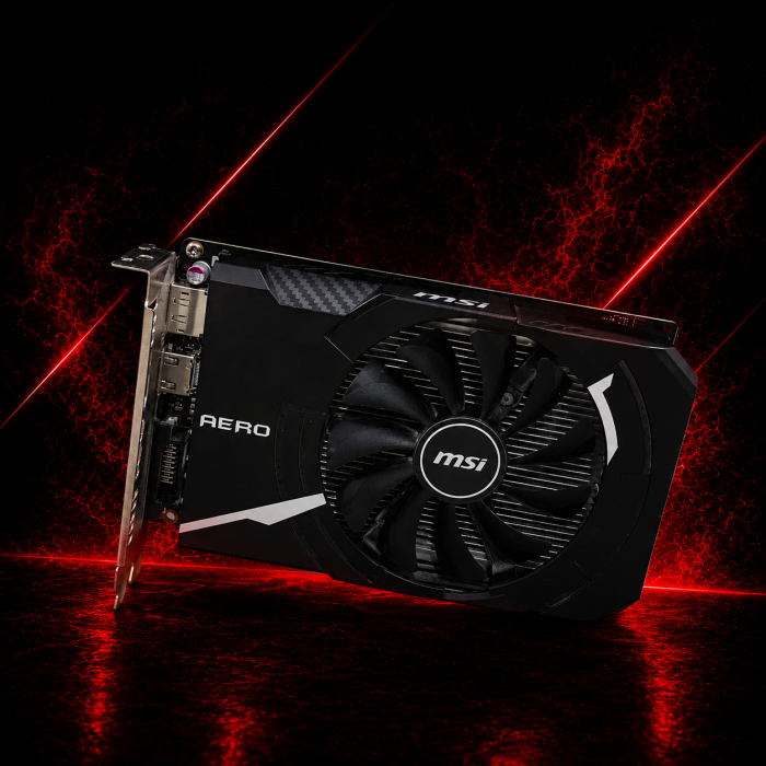 Відеокарта MSI GeForce GTX 1050 Ti AERO ITX 4G OCV1 Б/В