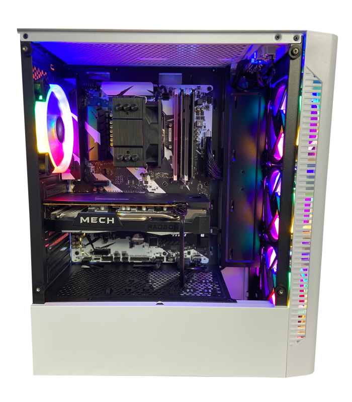 ПК Ryzen 7 2700x 16Gb 256Gb SSD 1Tb HDD RX6600 Б\В
