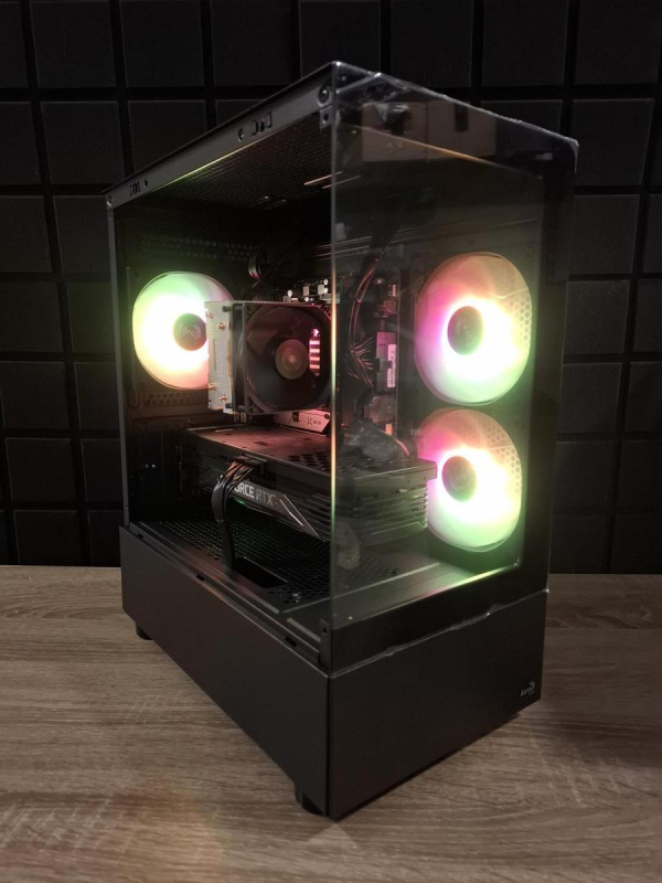 ПК AeroCool Mini V2 Ryzen 5 7500F/16GB/256SSD+1TbHDD/RTX3070 Б/В