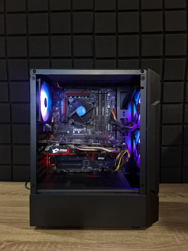 ПК AURA i5-6400/16Gb/512SSD/RX470-4Gb Б/В