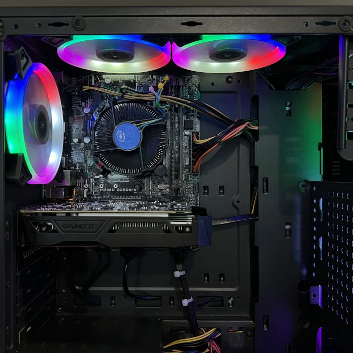 ПК 1stPlayer R3-A i3-6100/12Gb/120SSD+640HDD/GTX1050Ti 4Gb Б/В