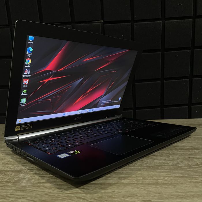 Ноутбук Acer Aspire VN7-593G 4k I7-7700HQ/16GB/512SSD/GTX1060-6GB Б/В