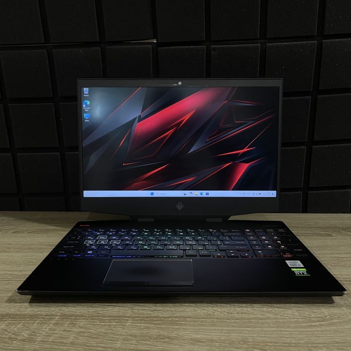 Ноутбук HP Omen 15 144Hz I7-10750H/16GB/512SSD/RTX2060-6GB Б/В