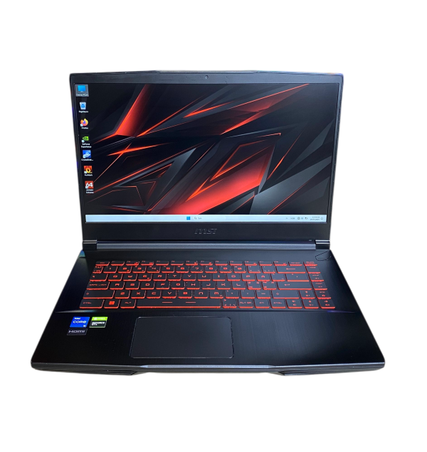 Ноутбук MSI GF63 i5-11400H/8Gb/512SSD/Nvidia GTX1650 MaxQ Б/В