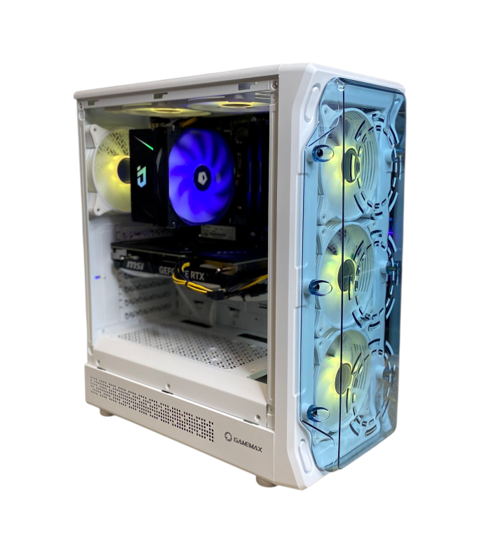 ПК STARLIGHT 2 WHITE Ryzen 7 5700X 32Gb 3600  512SSD RTX4070-12Gb
