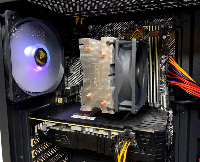 ПК AURA GC7 Ryzen 5 3600/16Gb/512SSD/RX5500XT-8Gb Б/В