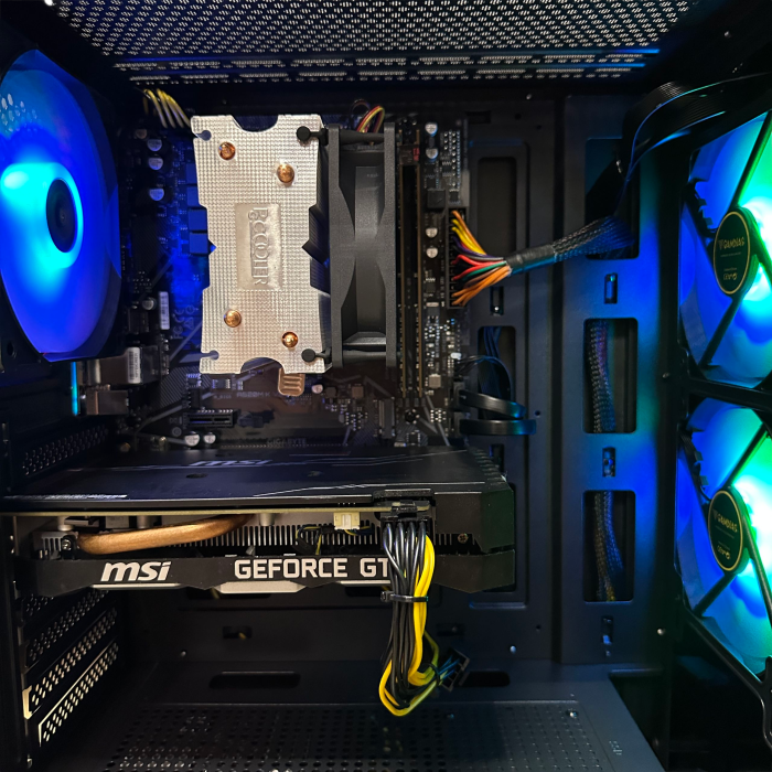 ПК AURA Light Ryzen 5 2600X/16Gb/120SSD+500DD/GTX1660Super Б/В