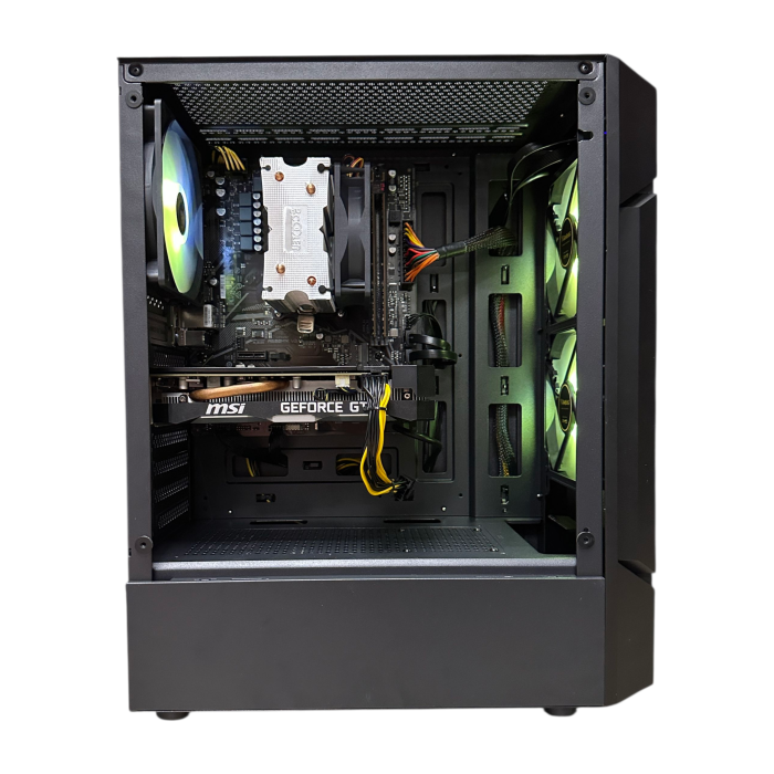 ПК AURA Light Ryzen 5 2600X/16Gb/120SSD+500DD/GTX1660Super Б/В