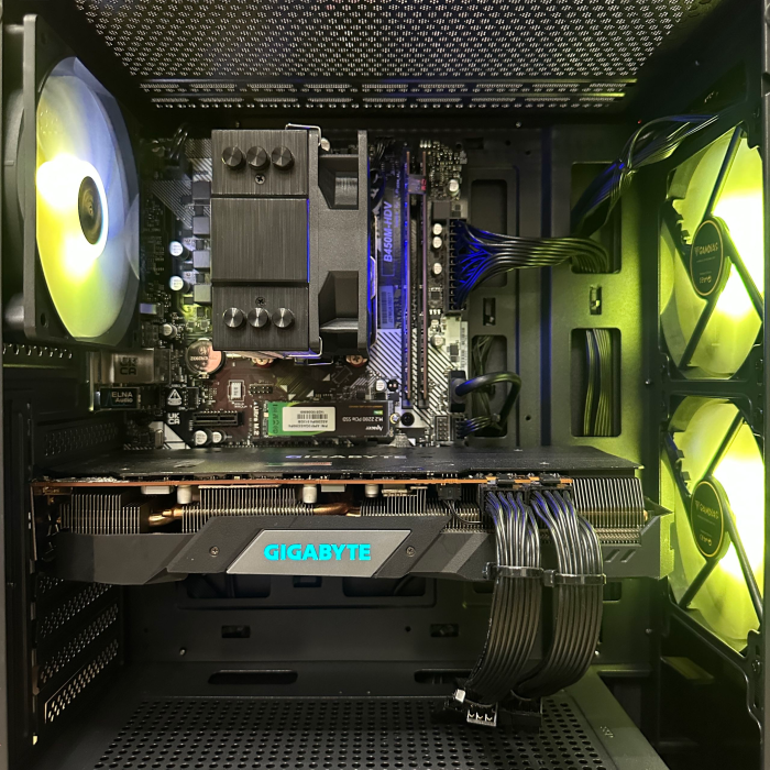 ПК AURA G7 Ryzen 5 3600/16Gb/512SSD/RTX 2060 super-8Gb Б/В