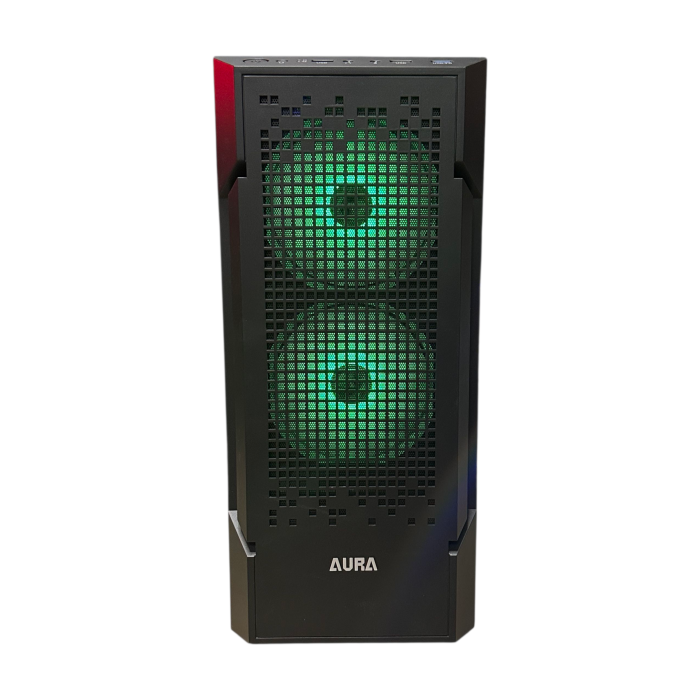 ПК AURA G7 Ryzen 5 2600X/16Gb/128SSD+500HDD/GTX1070-8Gb Б/В