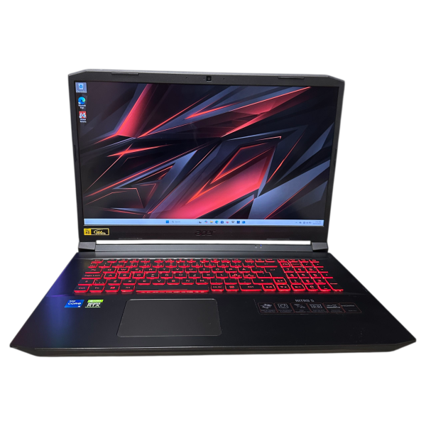 Ноутбук Acer Nitro 5 17" 144Hz i5-11400H/8GB/512SSD/RTX3050-4GB Б/В