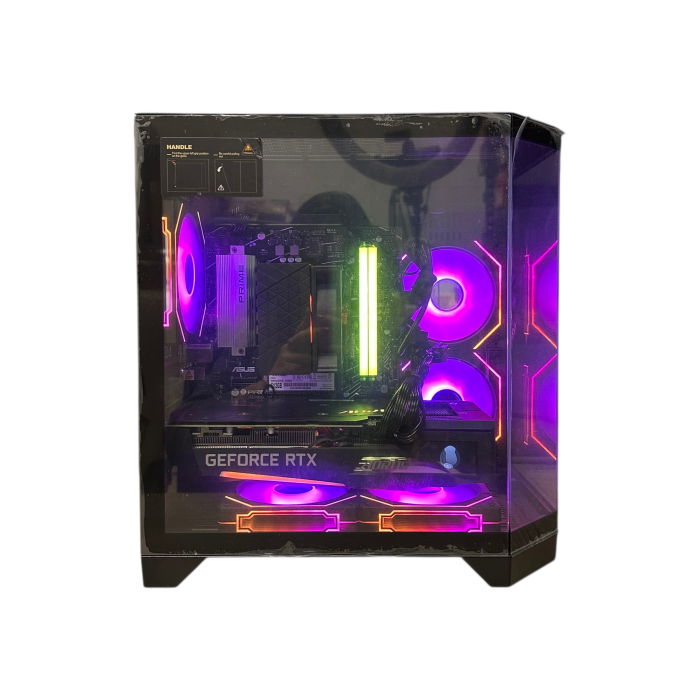 ПК Qube Crystal Ryzen 5 7500F/32Gb/512SSD/RTX3070-8Gb Б/В