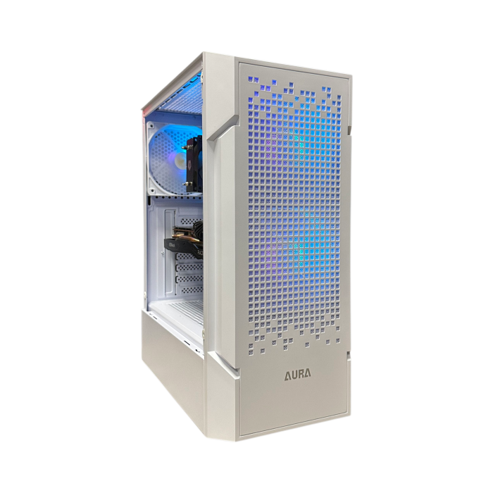 ПК AURA White Ryzen 5 3600/16Gb/512SSD/RX5700XT-8Gb Б/В