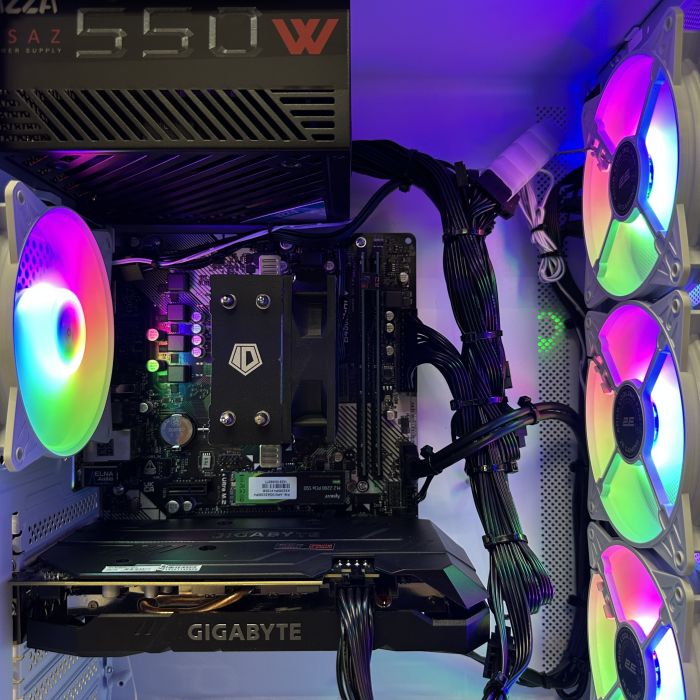 Ігровий ПК CREDO Ryzen 5 2600/16Gb/512SSD/GTX1660S-6Gb Б/В