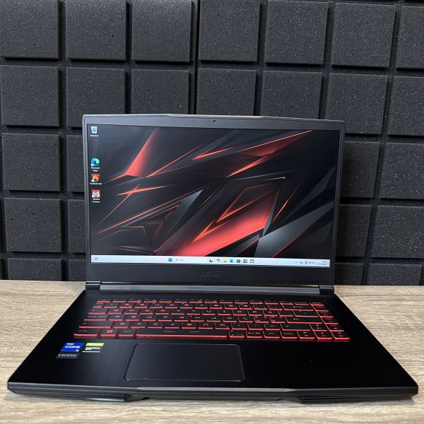 Ноутбук MSI Thin 15 144Hz i5-11400H/8Gb/512SSD/GTX1650-4Gb Б/В