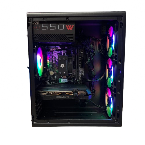 ПК CREDO Black Ryzen 5 2600/16gb/512SSD/RTX2060-6Gb Б/В