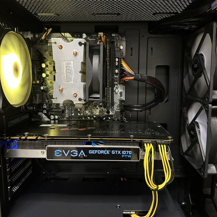 ПК SPERO Ryzen 5 2600X/16GB/120SSD+500HDD/GTX1070-8GB Б/В