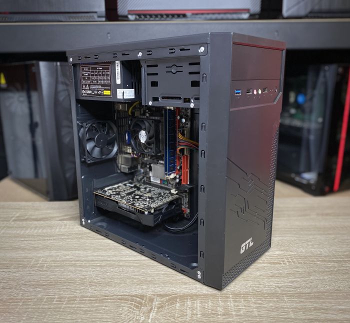 ПК AMD PHENOM II X3 945 RAM 16 GB Biostar N68S3B SSD 480 GB RX 550 2GB Б/В