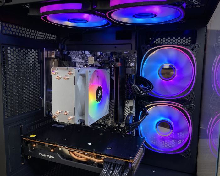 ПК Ryzen 5 5600 16Gb 512SSD RX6700XT 750W