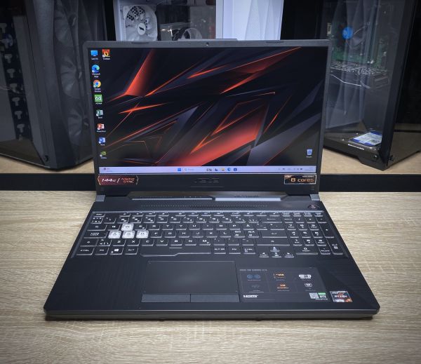 Ноутбук ASUS Tuf Ryzen 7 5800H 16Gb 512SSD RTX 3070 - OEM Б/В