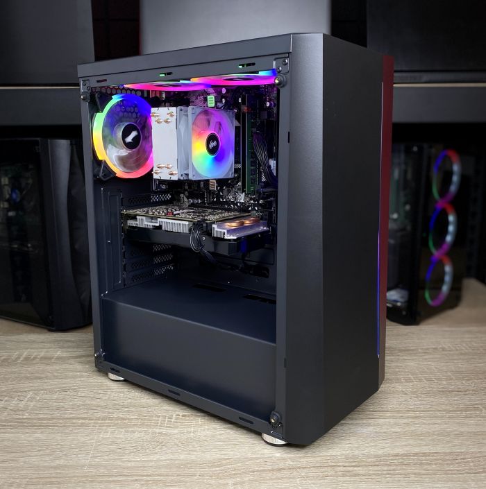 Пк Ryzen 5 5500 16Gb 256SSD 1Tb HDD  RTX 2060 600W