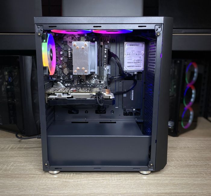 Пк Ryzen 5 5500 16Gb 256SSD 1Tb HDD  RTX 2060 600W