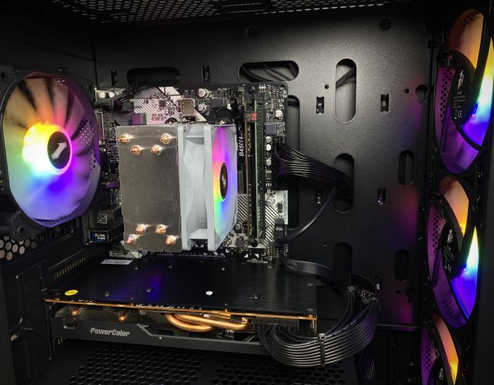 ПК Ryzen 5 5600 16Gb 512SSD RX 6700 XT 750W