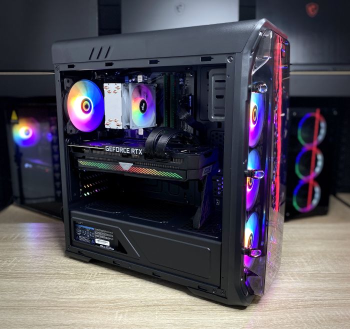ПК Ryzen 5 5600 16Gb 128Gb 2Tb HDD RTX3070 750W Б/В