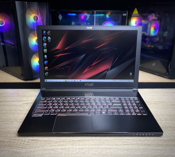 Ноутбук MSI i7-6700HQ 12Gb 256SSD GTX1060 Б/В