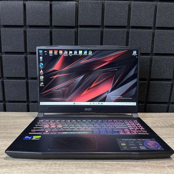 ноутбук MSI Katana 15 144Hz i7-12650H/16GB/512SSD/RTX4070-8GB Б/В