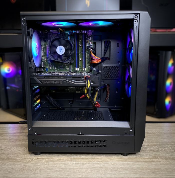 Пк i5-6600 16Gb 120SSD 500HDD RX470 500W
